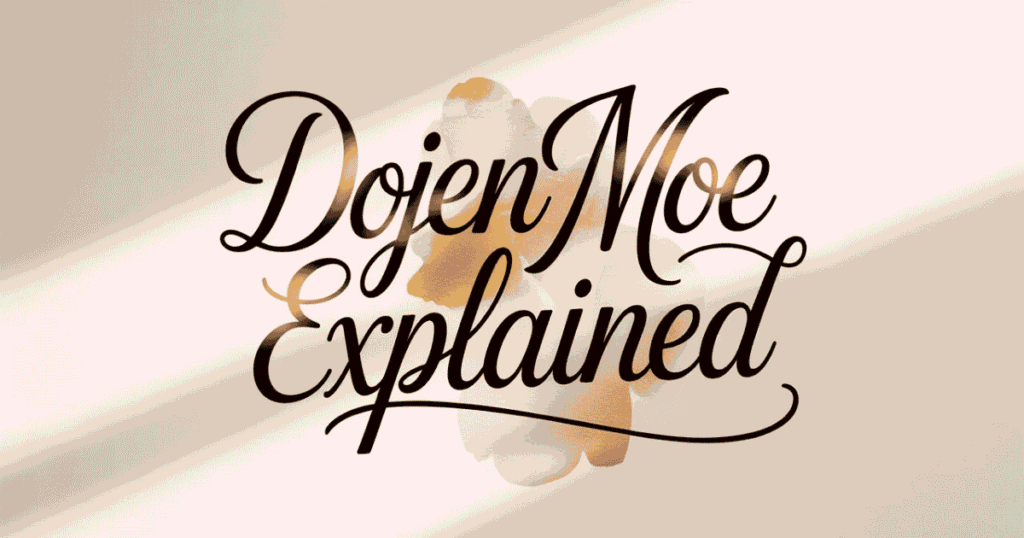 Dojen Moe Explained: Origins, Meaning, Style, and Why It’s Trending Everywhere Dojen Moe Explained: Origins, Meaning, Style